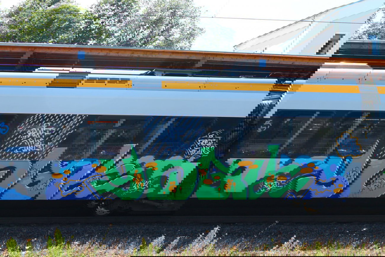 Graffiti Train - Photo by 505er - yogh, EQT