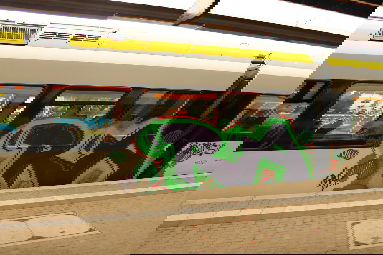 Graffiti Train - Photo by 505er - RA