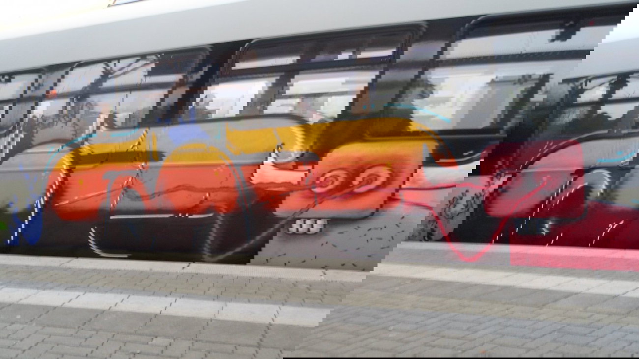 Graffiti Train - Photo by 505er - Fönz