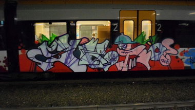 Graffiti Train - Photo by 505er - SKIO