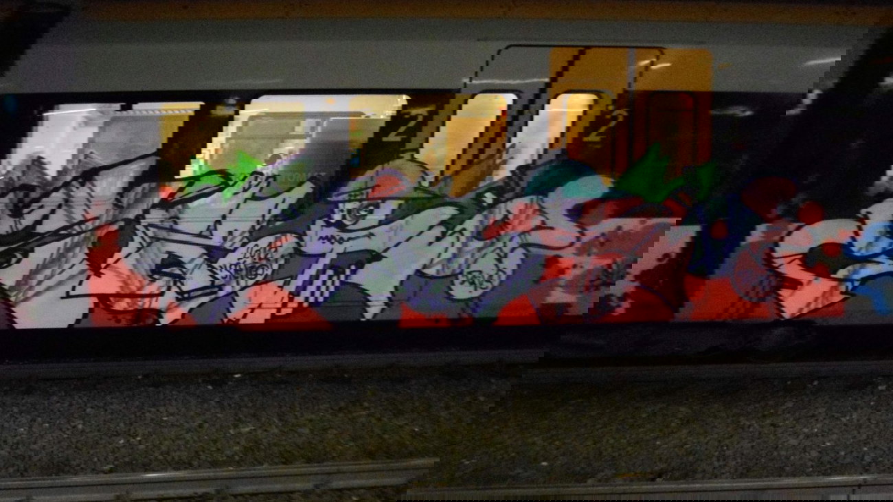 Graffiti Train - Photo by 505er - SKIO