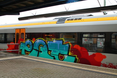 Graffiti Train - Photo by 505er - eqt
