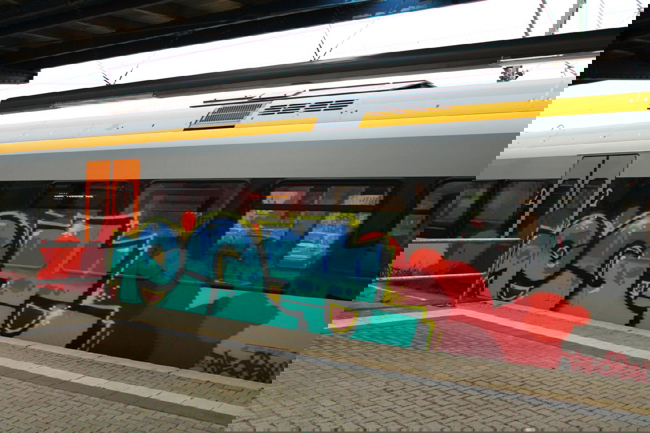 Graffiti Train - Photo by 505er - eqt