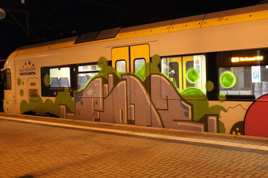 Graffiti Train - Photo by 505er - Fönz