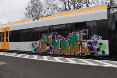 Graffiti Train - Photo by 505er - RUE