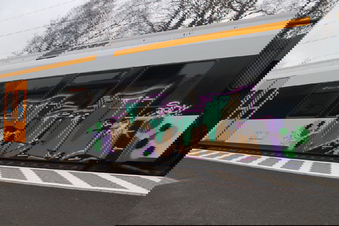 Graffiti Train - Photo by 505er - RUE