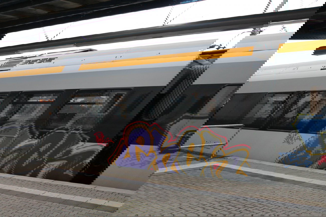 Graffiti Train - Photo by 505er - ehek