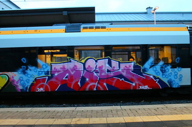 Graffiti Train - Photo by 505er - Ais