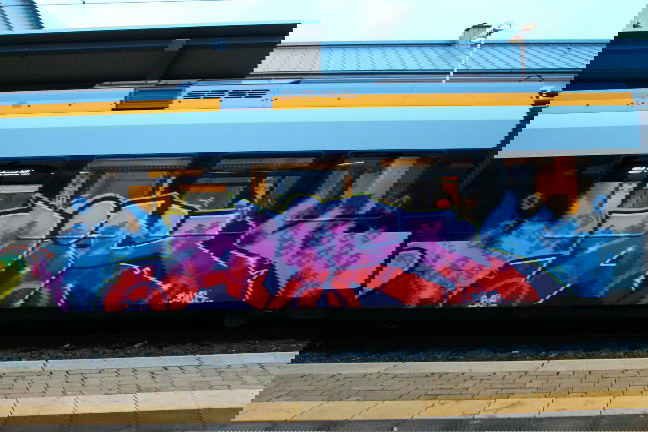 Graffiti Train - Photo by 505er - Ais