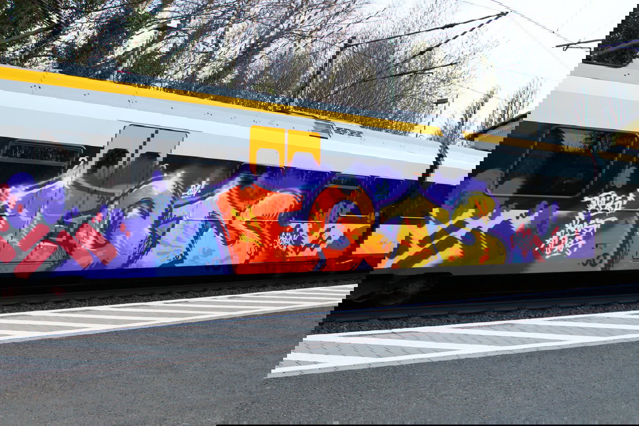 Graffiti Train - Photo by 505er - EQT`S