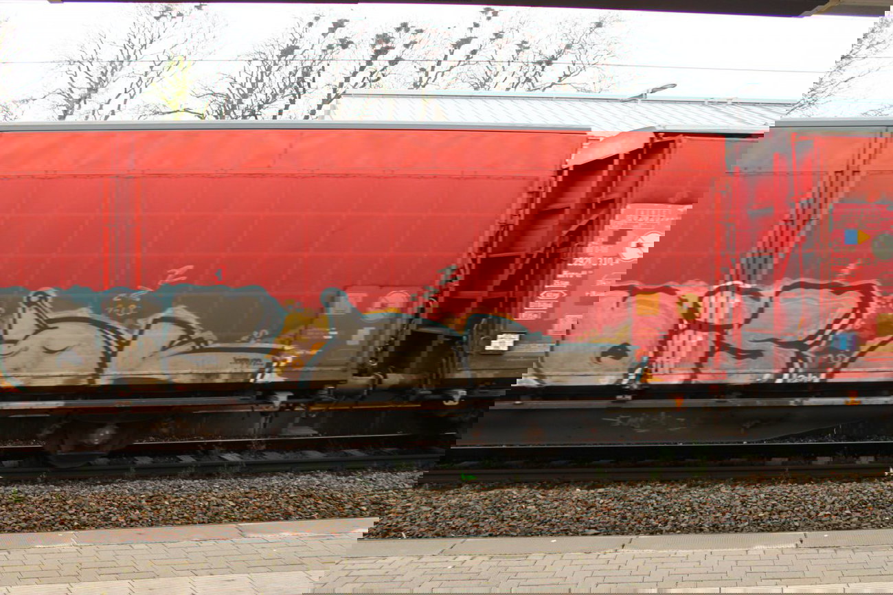 Graffiti Train - Photo by 505er - ok