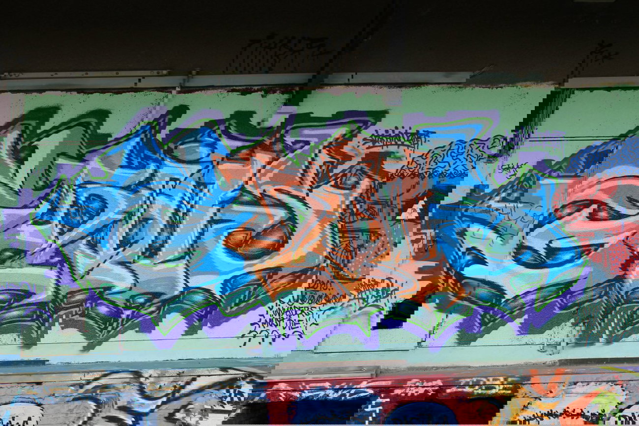 Graffiti Wall - Photo by 505er - Grims