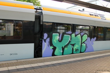 Graffiti Train - Photo by 505er