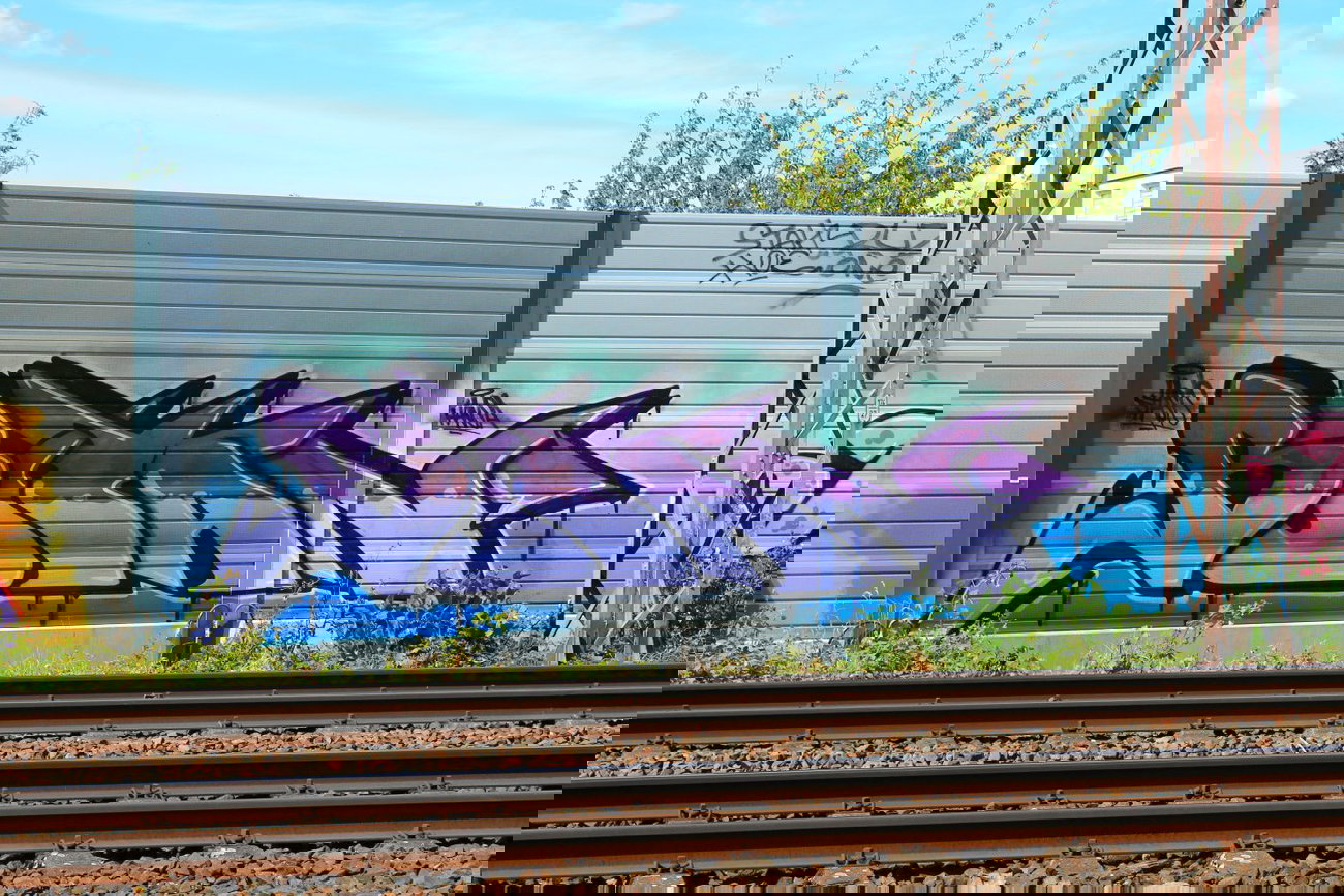 Graffiti Bombing - Photo by 505er - butan