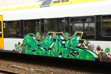 Graffiti Train - Photo by 505er - beks