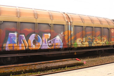 Graffiti Train - Photo by 505er