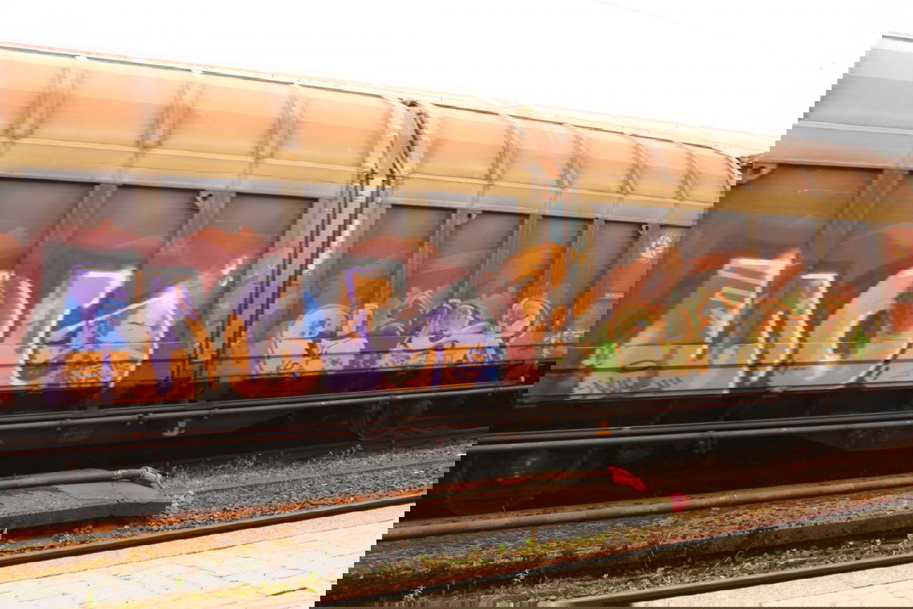 Graffiti Train - Photo by 505er