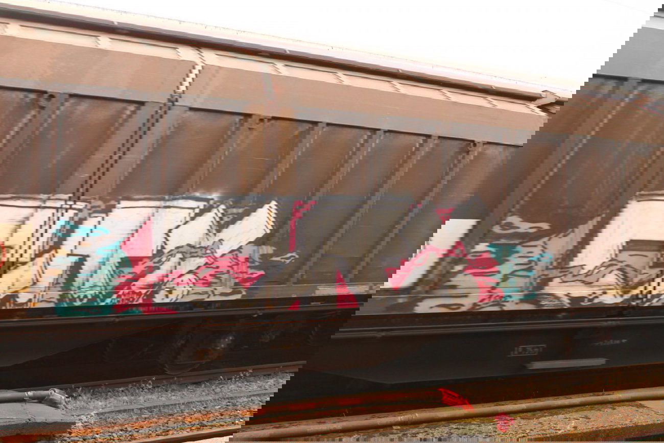 Graffiti Train - Photo by 505er - city