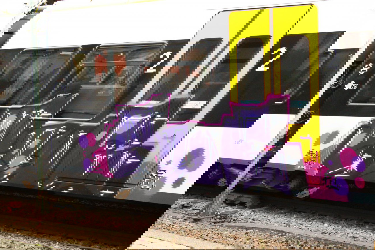 Graffiti Train - Photo by 505er - rue