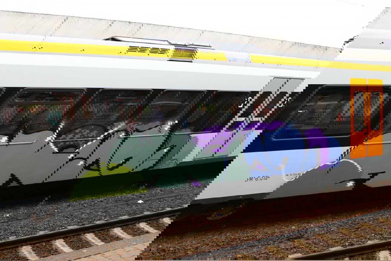 Graffiti Train - Photo by 505er - hez