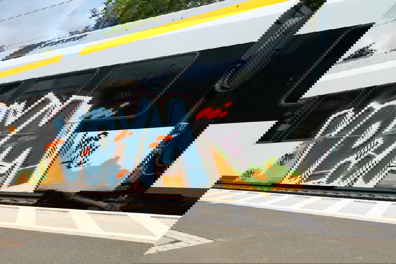 Graffiti Train - Photo by 505er - vp.ym