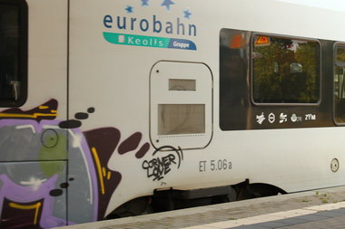 Graffiti Train - Photo by 505er - cornerlove