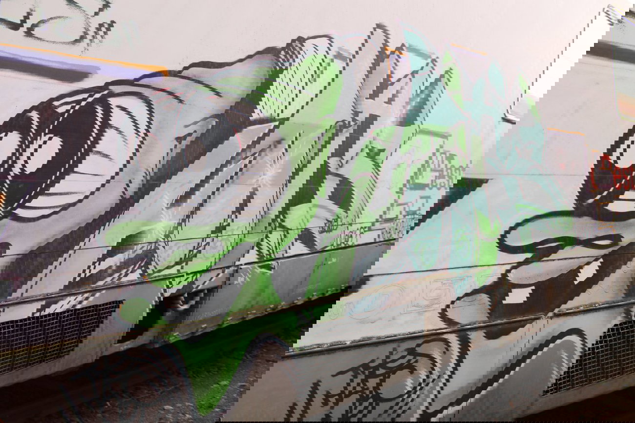 Graffiti Train - Photo by 505er - hats