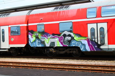 Graffiti Train - Photo by 505er - imr