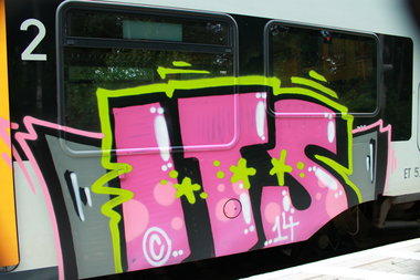 Graffiti Train - Photo by 505er - its