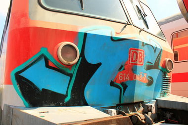 Graffiti Train - Photo by 505er