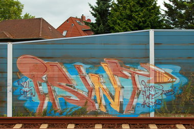 Graffiti Wall - Photo by 505er - print