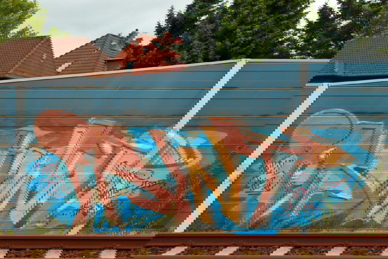 Graffiti Wall - Photo by 505er - print