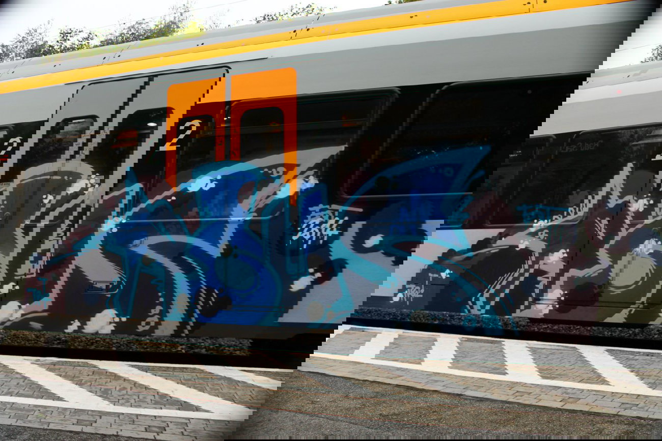 Graffiti Train - Photo by 505er - agus, eqt