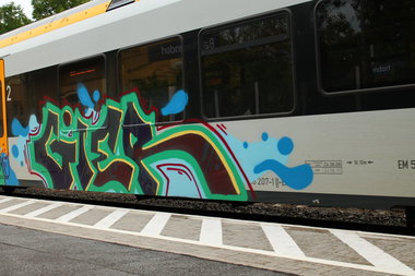 Graffiti Train - Photo by 505er - gier