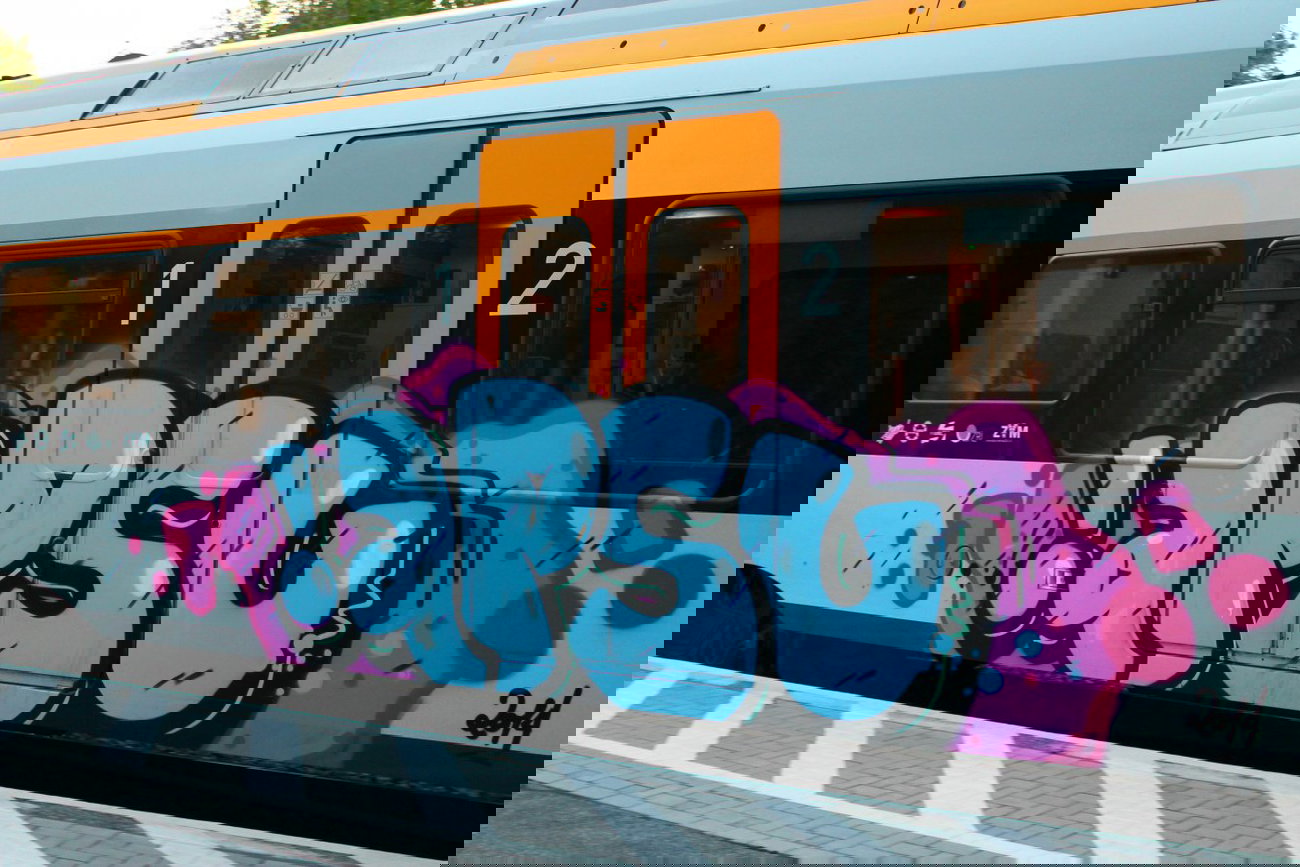 Graffiti Train - Photo by 505er - apsu