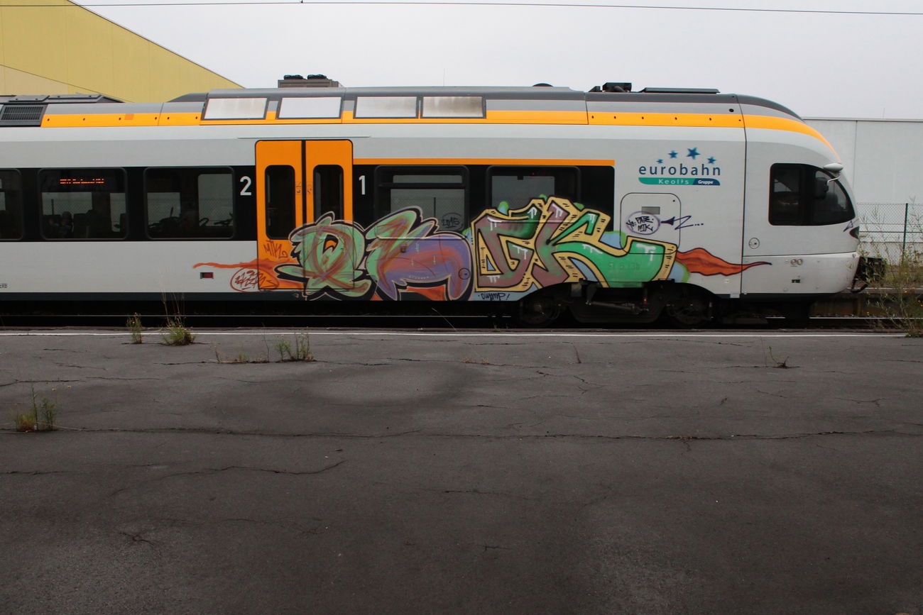 Graffiti Train - Photo by 505er - ek, gk