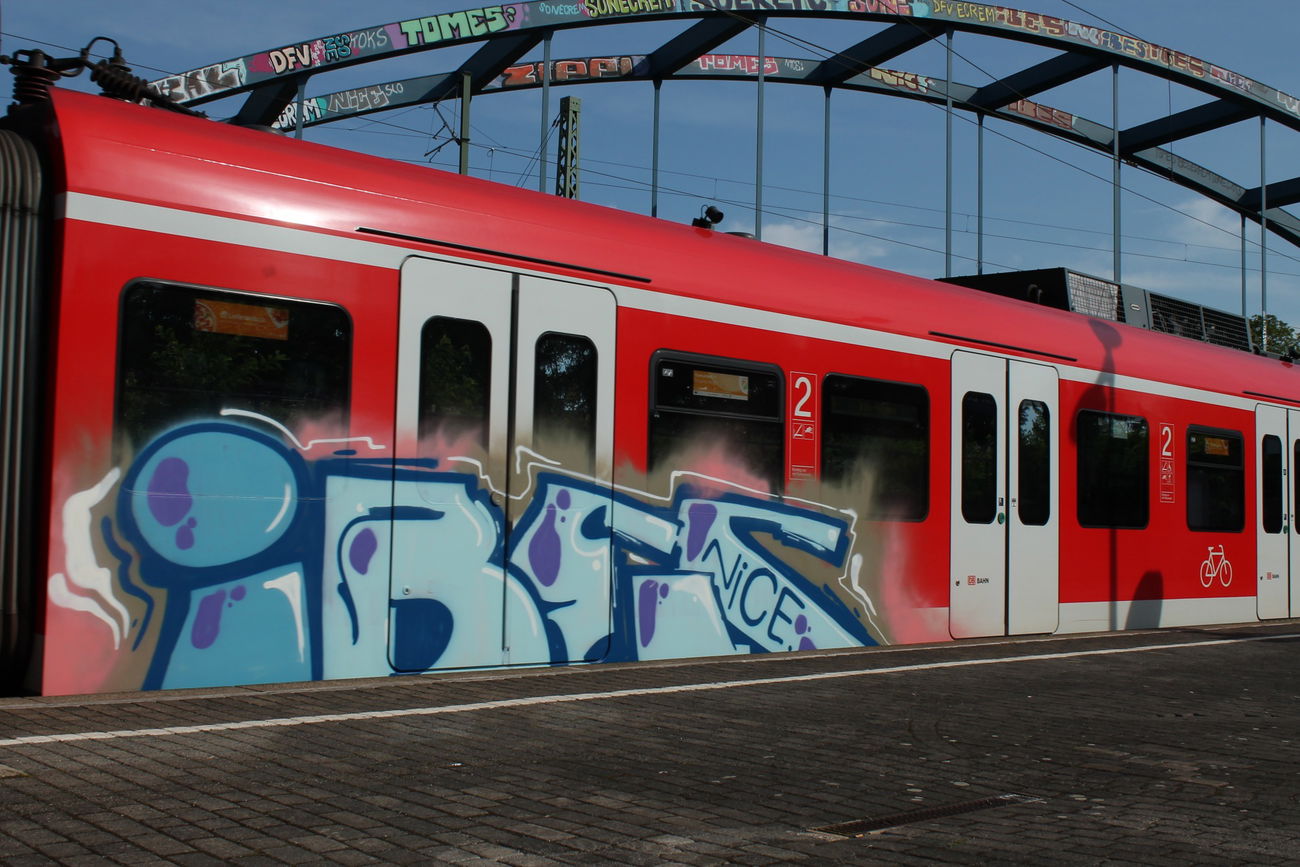 Graffiti Train - Photo by 505er - ibes, nc
