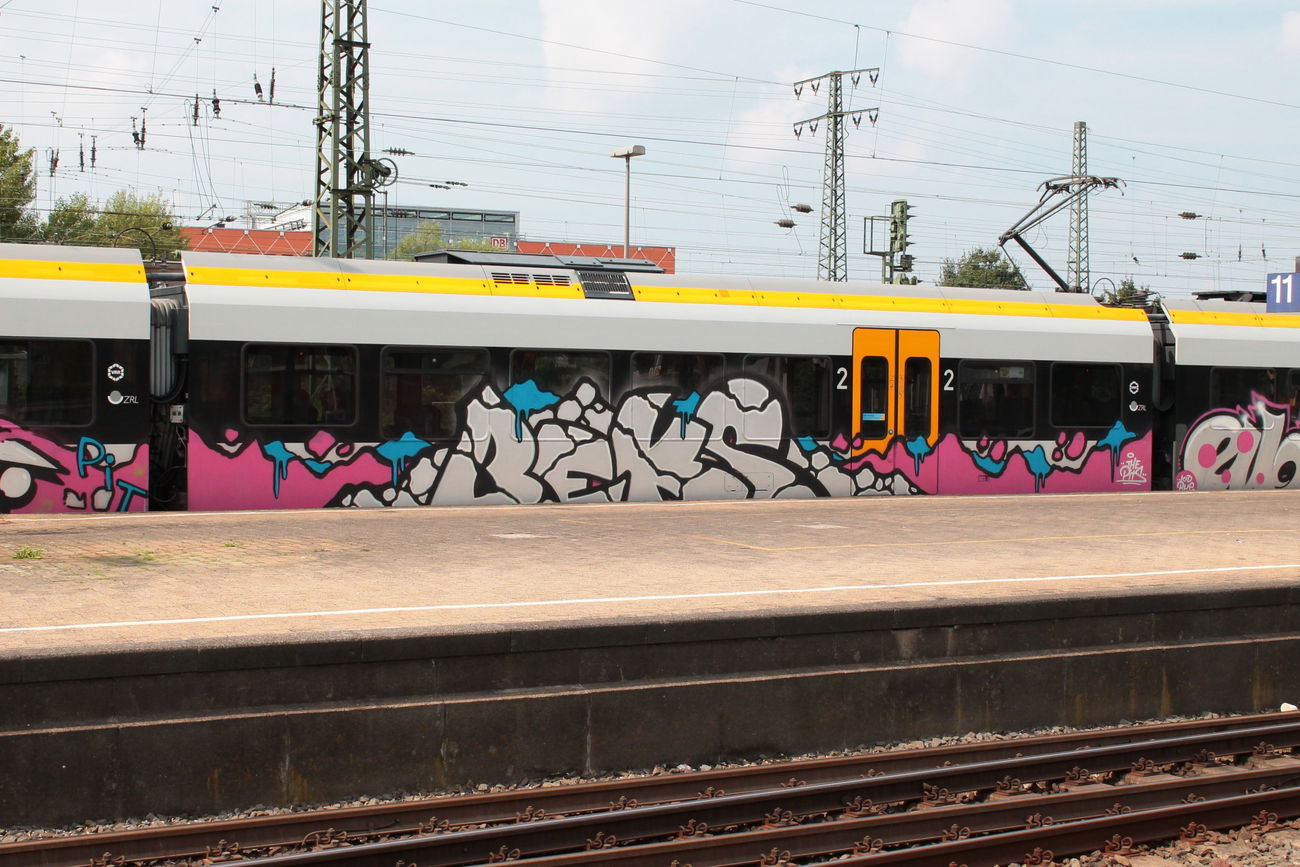 Graffiti Train - Photo by 505er - Beks