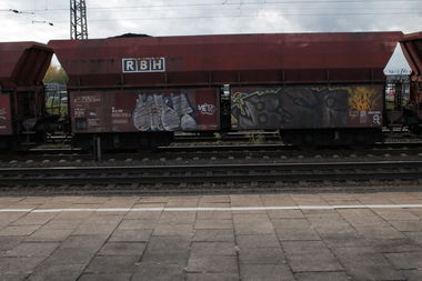Graffiti Train - Photo by 505er - Font, BSR