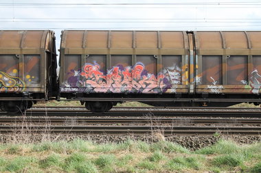 Graffiti Train - Photo by 505er