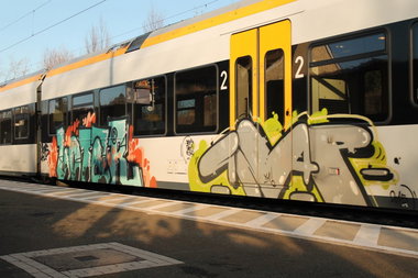 Graffiti Train - Photo by 505er - Lotar, Snap