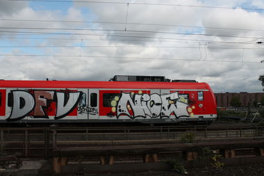 Graffiti Train - Photo by 505er - dfv, nice