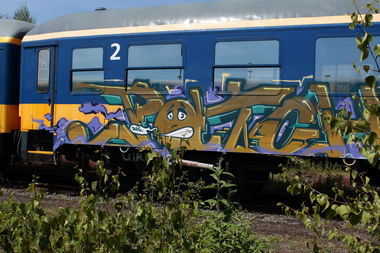 Graffiti Train - Photo by 505er - patch
