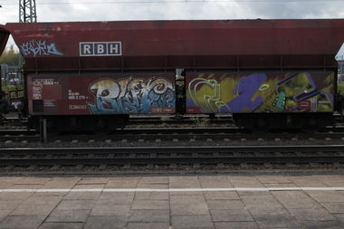 Graffiti Train - Photo by 505er - Blutig, Chas