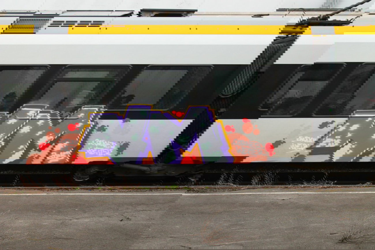 Graffiti Train - Photo by 505er - ym