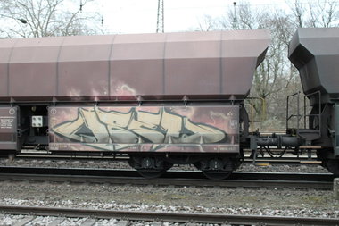 Graffiti Train - Photo by 505er - übel