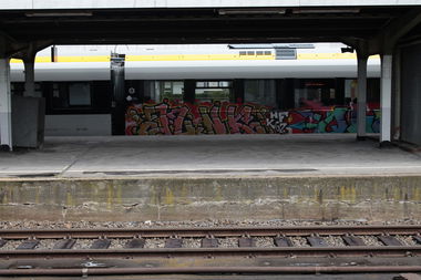 Graffiti Train - Photo by 505er - junk