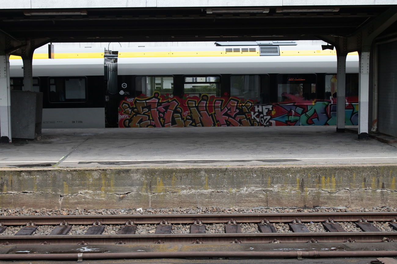 Graffiti Train - Photo by 505er - junk