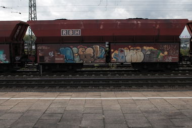 Graffiti Train - Photo by 505er - Sias, neu