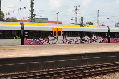 Graffiti Train - Photo by 505er - Utoy
